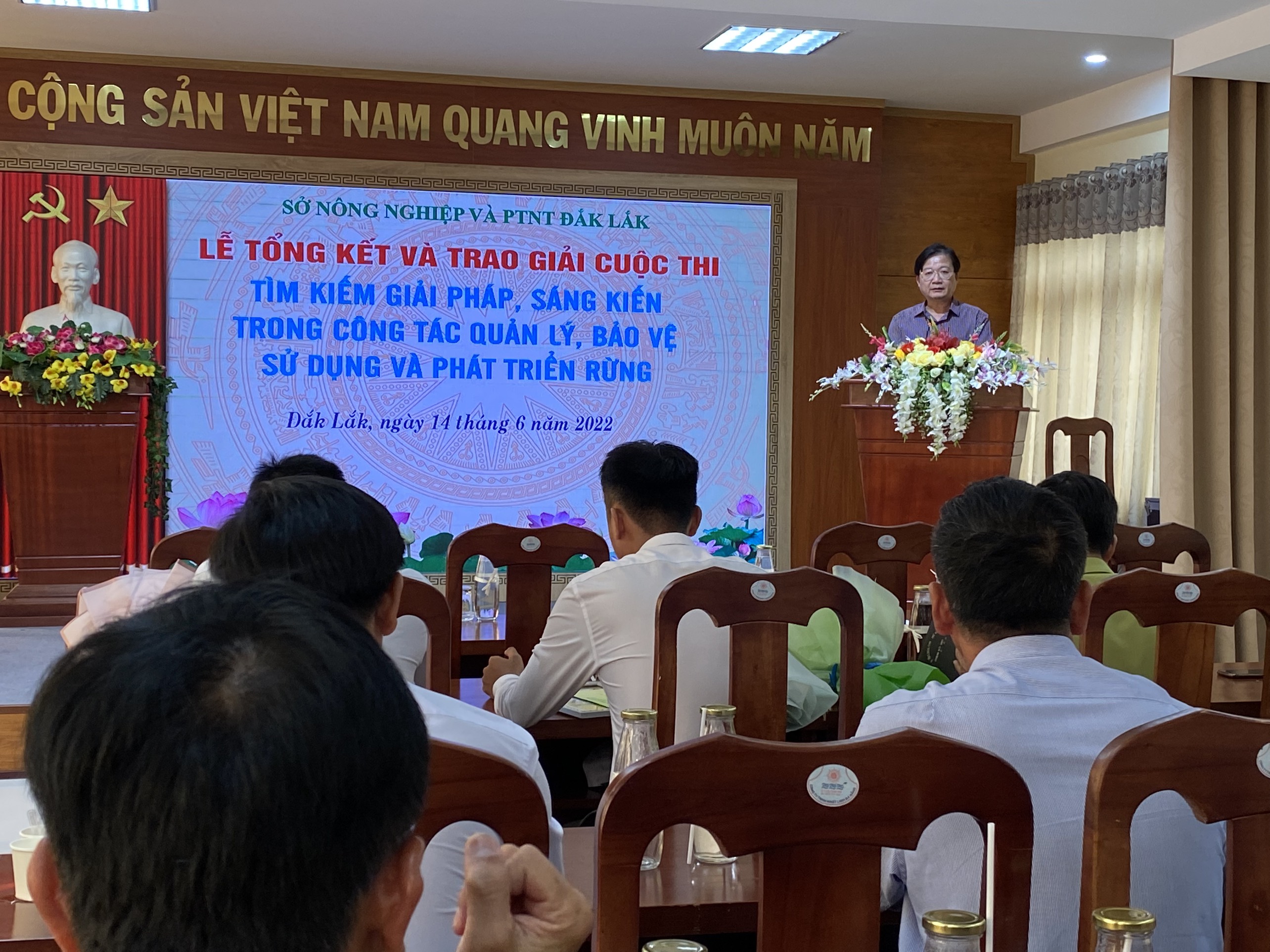 Trao 9 giải Cuộc thi “ Tìm kiếm giải pháp, sáng kiến trong công tác quản lý, bảo vệ, sử dụng và phát triển rừng”